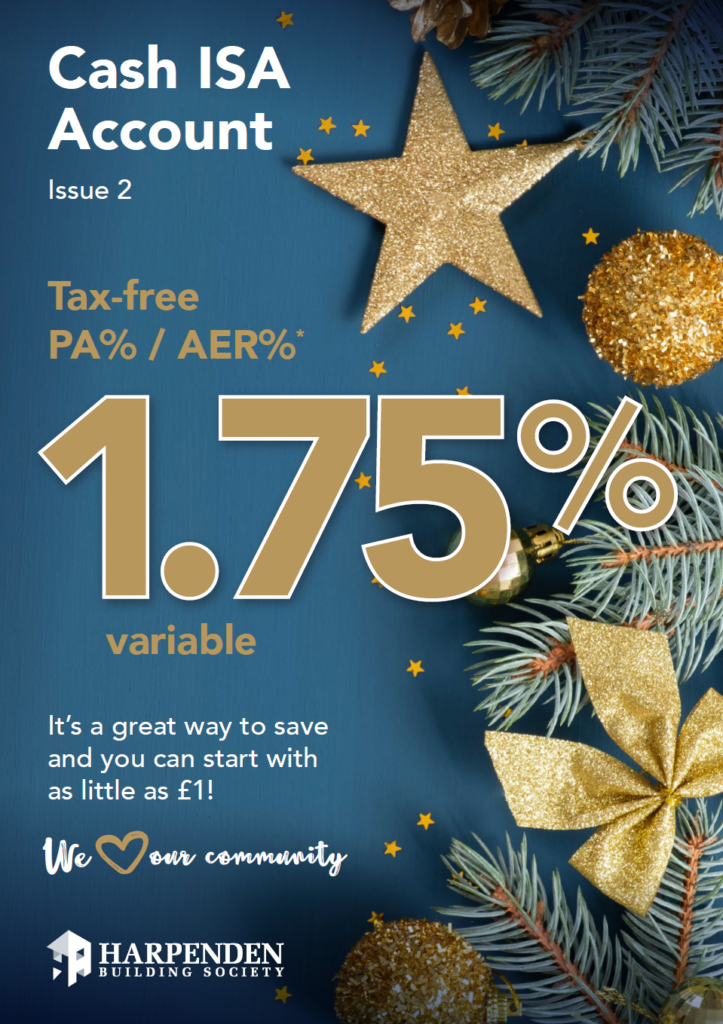 Cash ISA Harpenden Building Society